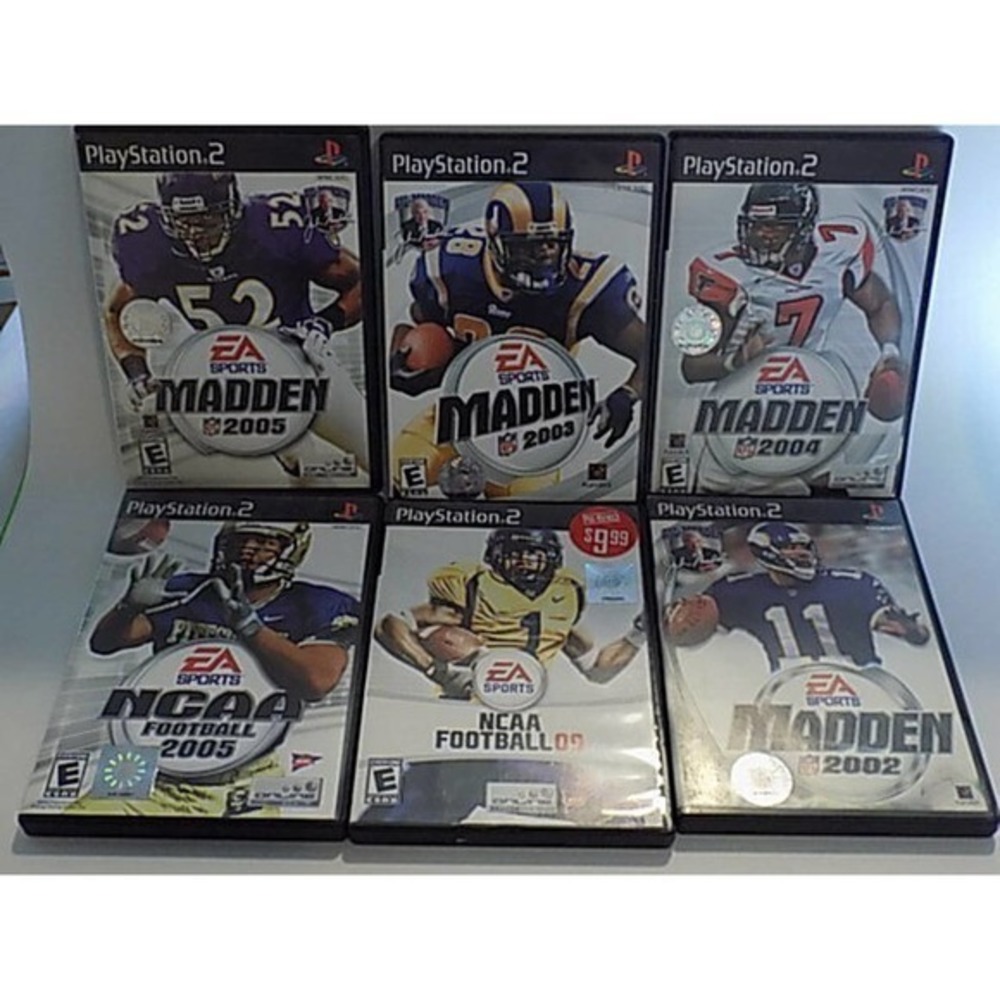 Play Station 2 Sports Game Lot
